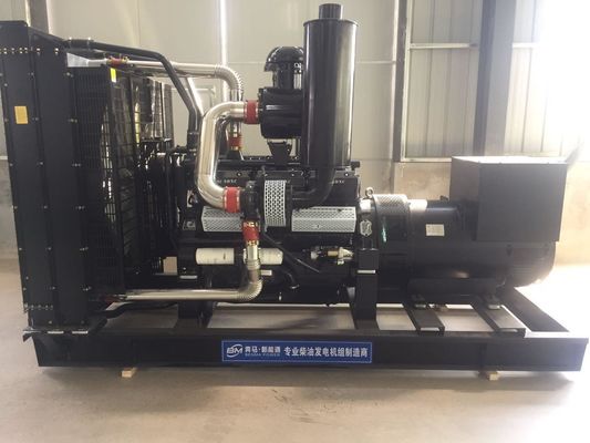 Generador diésel Shanghai Shendong de 400 kW refrigerado con agua, con motor sin escobillas de cobre puro