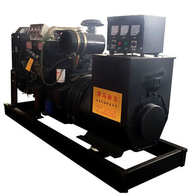 Conjunto de generadores diésel certificados ISO9001 de 100KW con motor Weifang y interruptor automático