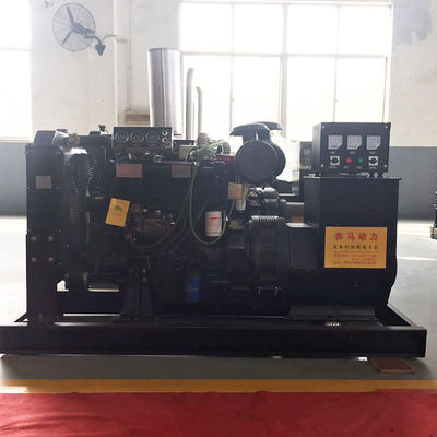 Conjunto de generadores diésel certificados ISO9001 de 100KW con motor Weifang y interruptor automático