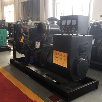 Conjunto de generadores diésel certificados ISO9001 de 100KW con motor Weifang y interruptor automático