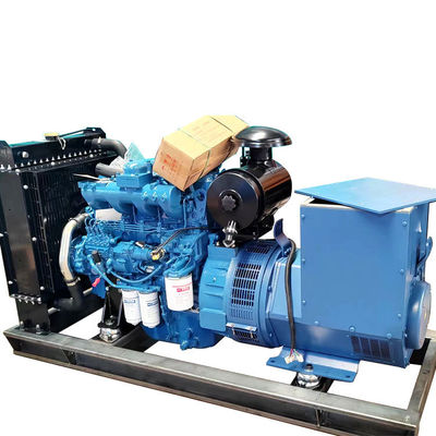 Conjunto de generadores diesel refrigerados con agua de 50 kW con certificación ISO9001 y interruptor automático
