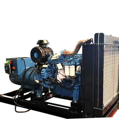 320KW Guangxi Yuchai generador diesel conjunto con sistema de enfriamiento por agua y interruptor automático