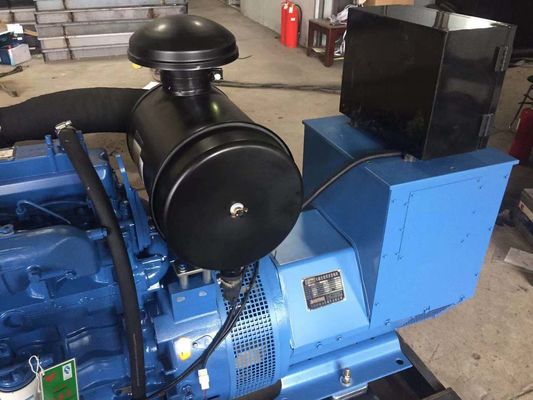 Conjunto de generador diésel de 120 kW con motor sin escobillas de cobre puro y sistema de enfriamiento por agua