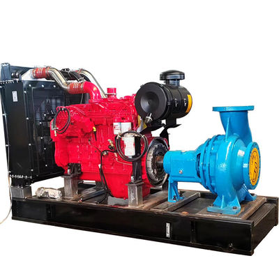 Unidad de bomba de agua de Kangmingsi 200KW Conjunto de generador diesel con ISO9001 Recinto atenuado por sonido y filtro de aire