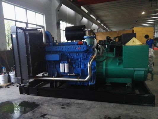 Fuente de alimentación de respaldo 500KW Guangxi Yuchai generador diesel conjunto para el motor de cobre puro