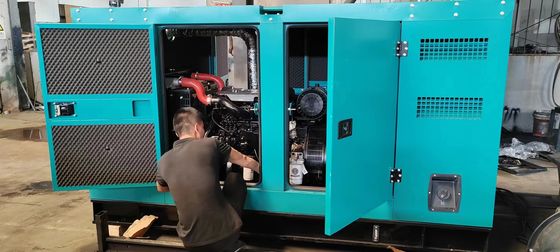 Generador portátil de altavoces silenciosos de 75 kW con sistema de enfriamiento por agua y filtro de aire