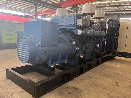 1875KVA Guangxi Yuchai Generador Diesel Conjunto de 1500KW Poder fuerte Sistema de arranque automático