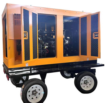 125KVA Generador diesel para remolque móvil con módulo de mar profundo y arranque automático
