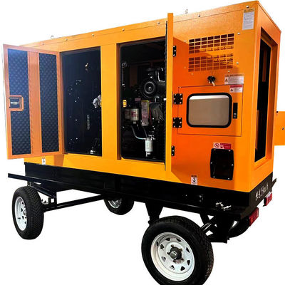 125KVA Generador diesel para remolque móvil con módulo de mar profundo y arranque automático