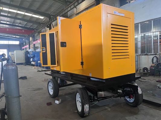 125KVA Generador diesel para remolque móvil con módulo de mar profundo y arranque automático