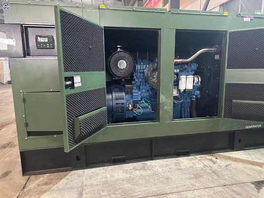 Guangxi Yuchai 375KVA Generador diesel de altavoz silencioso con sistema de enfriamiento por agua