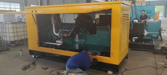 Generador diésel portátil de 200 kW Weichai con sistema de enfriamiento por agua y filtro de aire