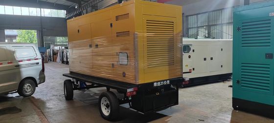 500KVA WEICHAI Automóvil silencioso generador de altavoces conjunto de 400KW de respaldo de emergencia fuente de alimentación sistema de arranque automático