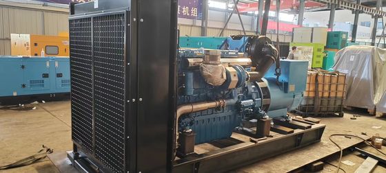 1 Fase/3 Fase 500KW Weichai generador diesel Conjunto con diseño portátil Certificación ISO9001 y filtro de aire