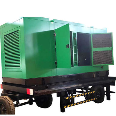 Silencioso remolque móvil Weichai de 400 kW con certificación ISO9001 y sistema de enfriamiento por agua