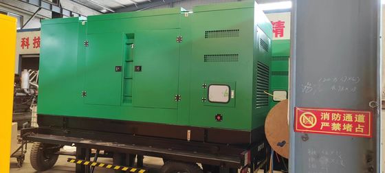 Silencioso remolque móvil Weichai de 400 kW con certificación ISO9001 y sistema de enfriamiento por agua