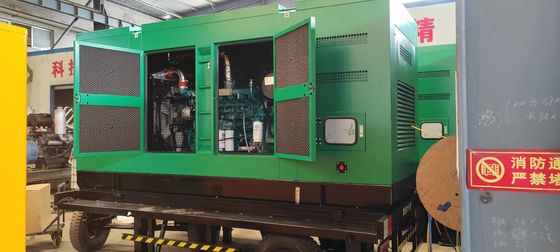 Silencioso remolque móvil Weichai de 400 kW con certificación ISO9001 y sistema de enfriamiento por agua