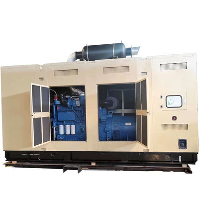 800KW Guangxi Yuchai generador diesel conjunto con filtro de aire y sistema de enfriamiento de agua