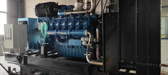 Sistema de refrigeración por agua Generador Weichai Boduan 1000KW Con un filtro atenuado por el sonido