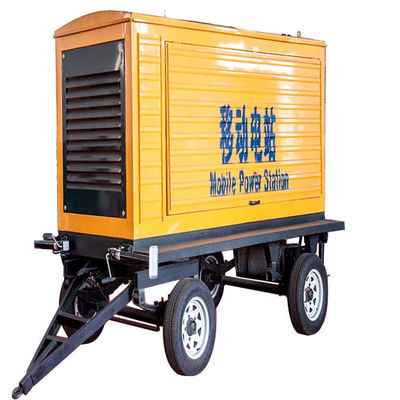 Conjunto de generador diésel portátil de 100 kW Weichai con filtro de aire y gabinete insonorizado