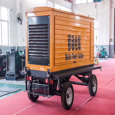 Conjunto de generador diésel portátil de 100 kW Weichai con filtro de aire y gabinete insonorizado