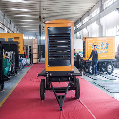 Conjunto de generador diésel portátil de 100 kW Weichai con filtro de aire y gabinete insonorizado
