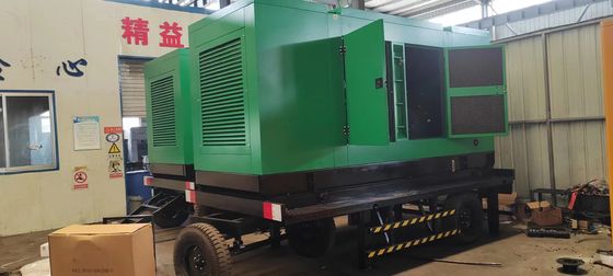1800RPM Petición de los clientes 500KVA Weichai Mobile Trailer Generador de altavoces silencioso