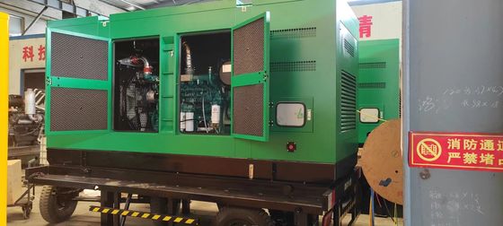 1800RPM Petición de los clientes 500KVA Weichai Mobile Trailer Generador de altavoces silencioso