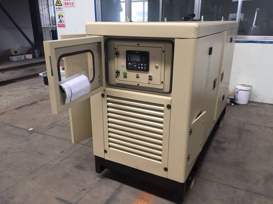 30KW Weichai Rui Power Generator Diesel Conjunto con caja silenciosa ATS gabinete de control Auto arranque de refrigeración por agua