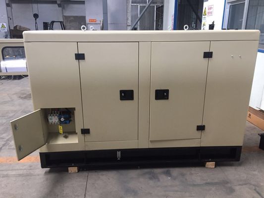 30KW Weichai Rui Power Generator Diesel Conjunto con caja silenciosa ATS gabinete de control Auto arranque de refrigeración por agua