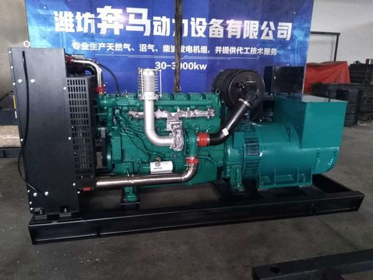 200 kW Weichai Industrial Power Diesel Generator Set con sistema de enfriamiento por agua y automático