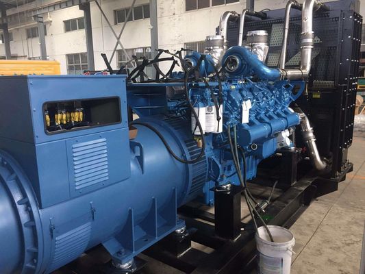 Fuente de alimentación de emergencia de reserva de la escuela grande ISO9001 800KW Generador diesel Weichai para la solicitud de los clientes