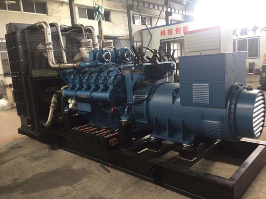 Fuente de alimentación de emergencia de reserva de la escuela grande ISO9001 800KW Generador diesel Weichai para la solicitud de los clientes