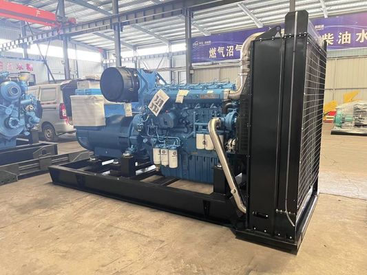 500KW Weichai Generador Diesel Conjunto de arranque automático Tipo de bastidor abierto Solución de suministro de energía de respaldo
