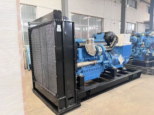 500KW Weichai Generador Diesel Conjunto de arranque automático Tipo de bastidor abierto Solución de suministro de energía de respaldo