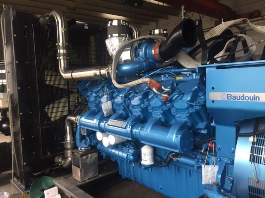 Suporte de energía de emergencia para escuelas grandes Set de generador diesel Weichai Boduan de 1000 kW