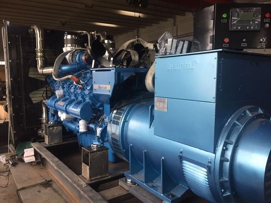 Suporte de energía de emergencia para escuelas grandes Set de generador diesel Weichai Boduan de 1000 kW