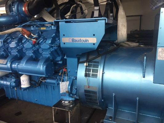 Suporte de energía de emergencia para escuelas grandes Set de generador diesel Weichai Boduan de 1000 kW