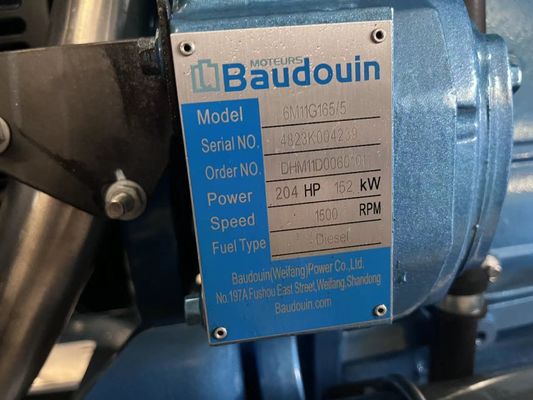 120KW Weichai Boduan generador de diésel conjunto para el suministro de energía de emergencia de respaldo en gran