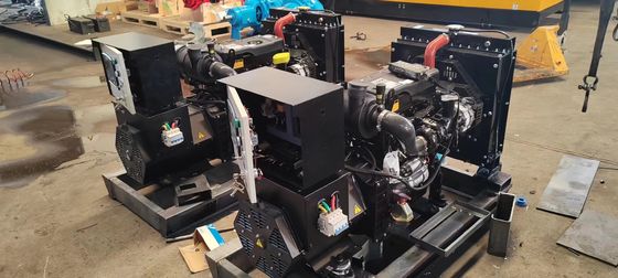 Conjunto de generador diesel Weichairui compacto y potente de 30KVA para suministro de energía de emergencia