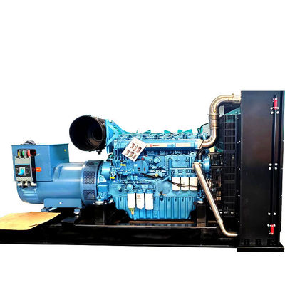 400V 1500RPM 550KW Weichai generador diésel conjunto para el suministro de energía de emergencia a gran escala