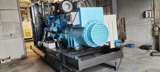 400V 1250KVA Weichai Generador Diesel Conjunto 1000KW Equipo de suministro de energía grande con motor de inyección de dirección