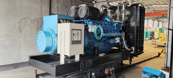 400V 1250KVA Weichai Generador Diesel Conjunto 1000KW Equipo de suministro de energía grande con motor de inyección de dirección
