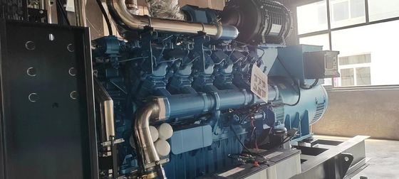 400V 1250KVA Weichai Generador Diesel Conjunto 1000KW Equipo de suministro de energía grande con motor de inyección de dirección