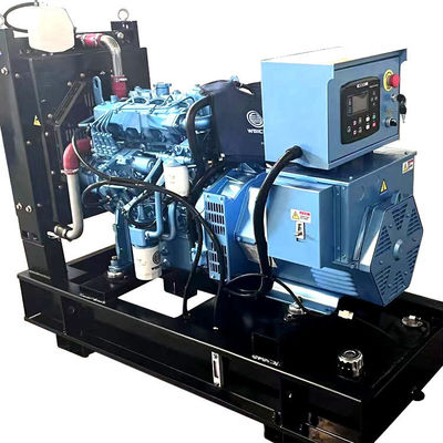 Set de generador diesel de 30 kW WEICHAI con sistema de arranque automático y panel de control Smargen