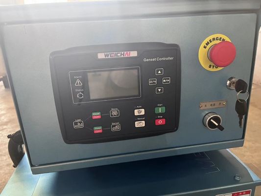 Set de generador diesel de 30 kW WEICHAI con sistema de arranque automático y panel de control Smargen